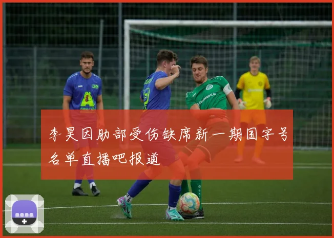 李昊因肋部受伤缺席新一期国字号名单直播吧报道